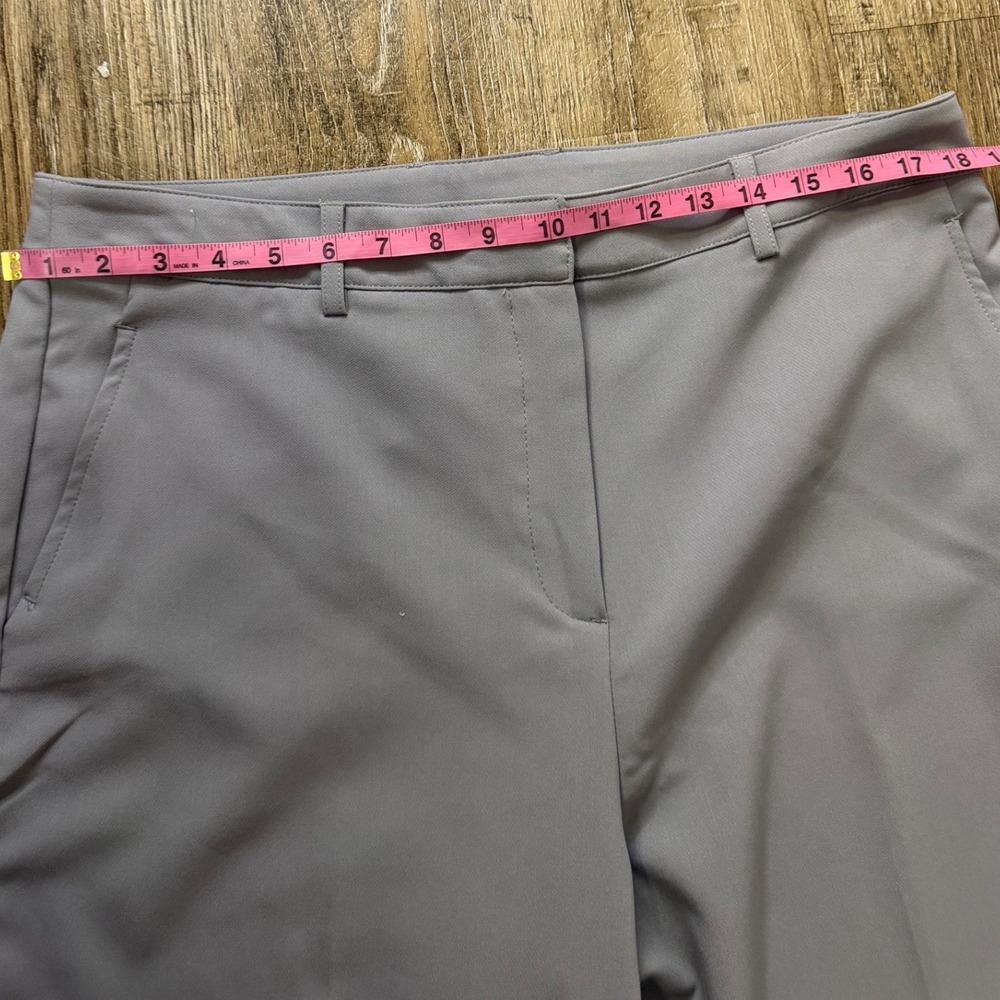 Joie Grey Lavender High Rise Straightโ Leg Dress Pants Size 14 Career Trousers - Picture 4 of 8